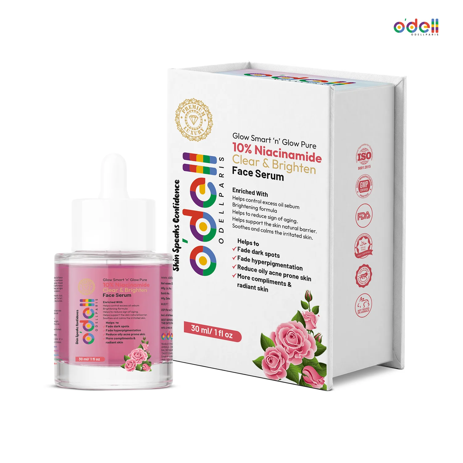 10% Niacinamide Clear & Brighten Face Serum - Image 4
