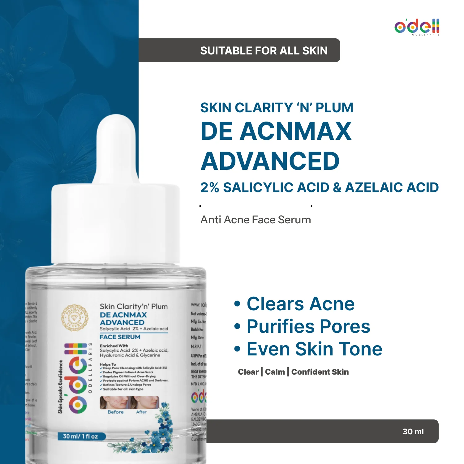 Skin Clarity ‘n’ Plum De Acnmax Advanced Face Serum