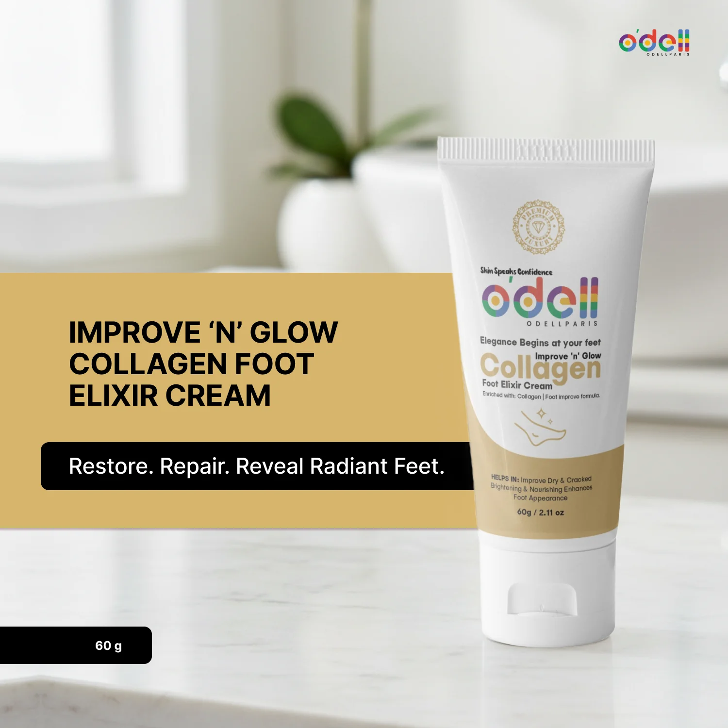 Improve ‘n’ Glow Collagen Foot Elixir Cream