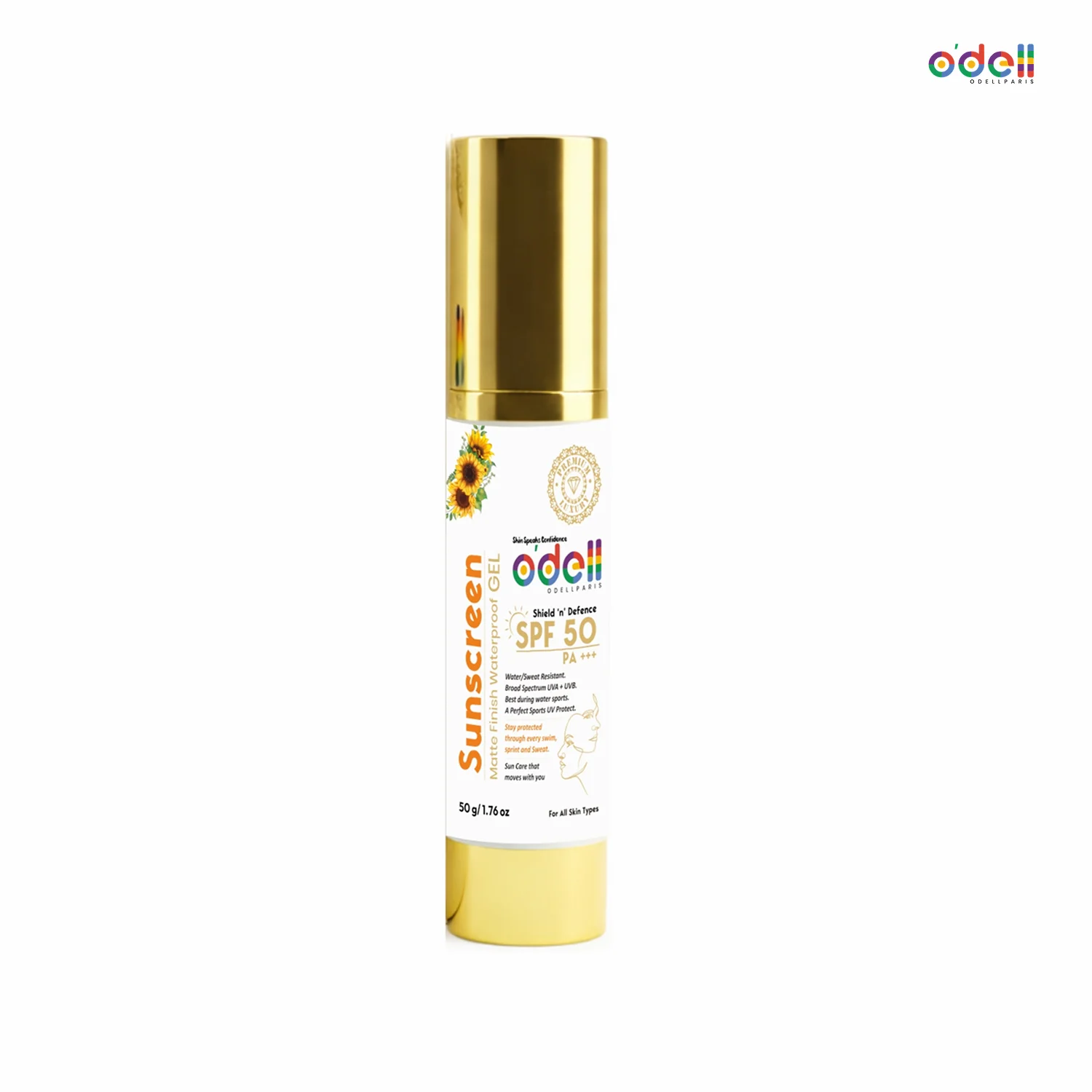 Shield ’n’ Defence SPF 50 PA+++ Matte Finish Waterproof Gel Based Sunscreen - Image 5