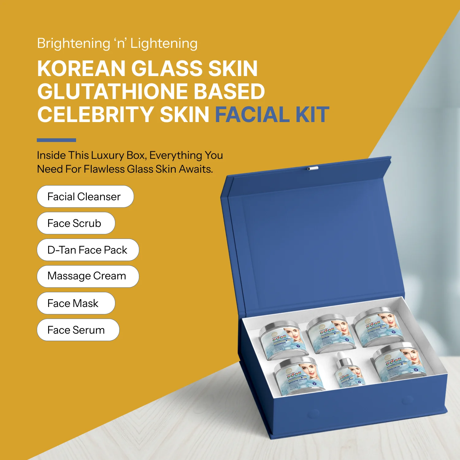 Brightening ‘n’ Lightening Glutathione Facial System