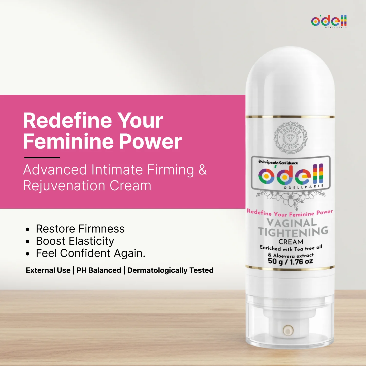Redefine Your Feminine Power Viginal Tightening Cream