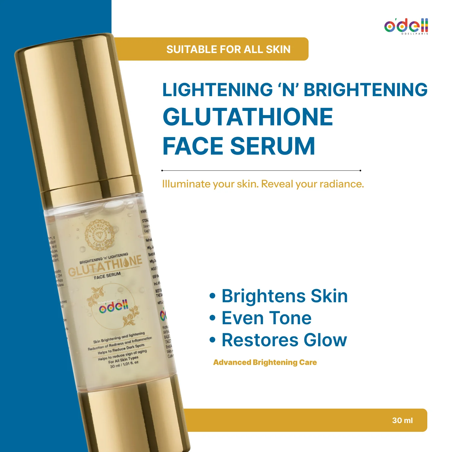 Brightening ‘n’ Lightening Glutathione Face Serum