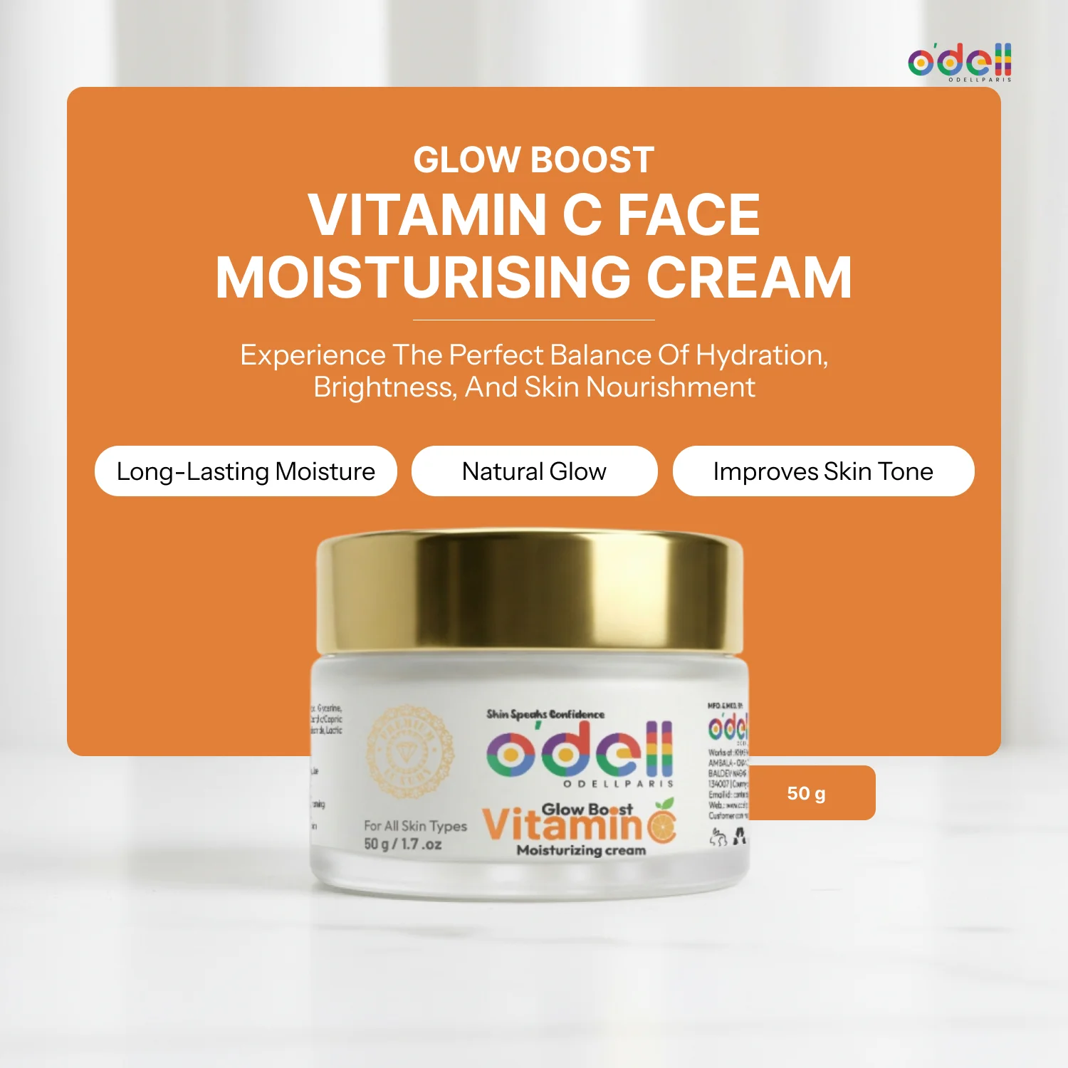 Glow Boost Vitamin C Face Moisturising Cream