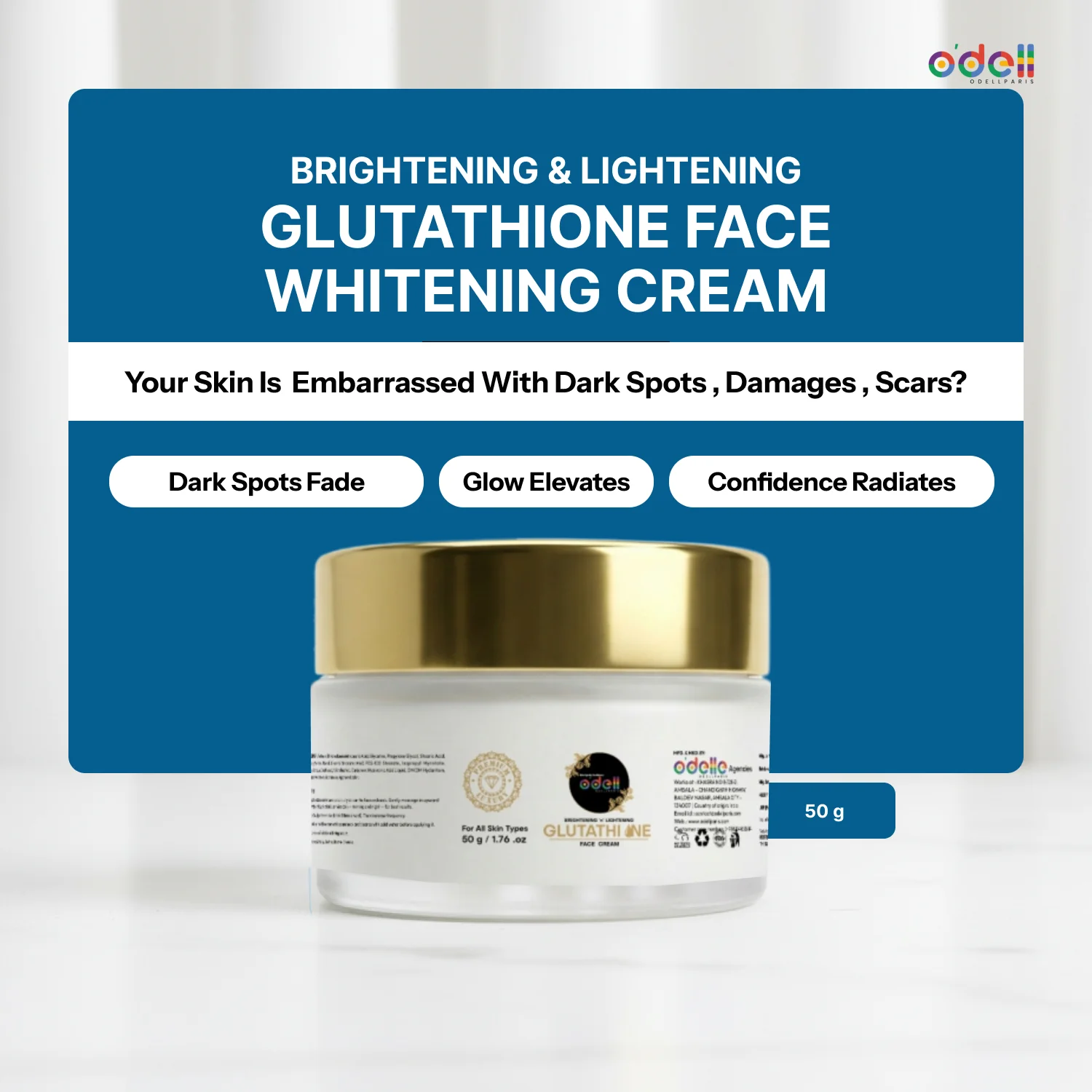 Brightening ‘n’ Lightening Glutathione Face Cream