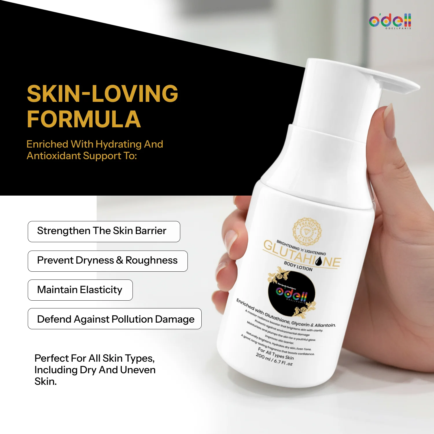 Brightening ’n’ Lightening Glutathione Body Lotion - Image 4