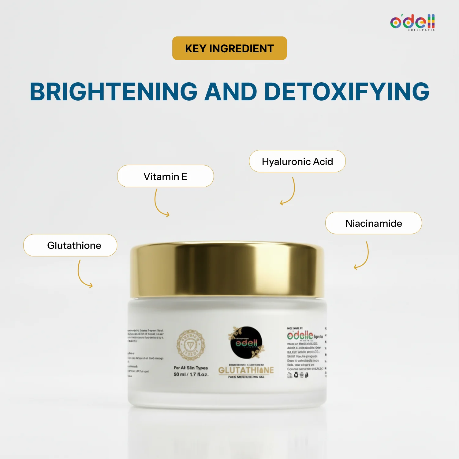 Brightening ‘n’ lightening Glutathione Face Moisturizer - Image 6