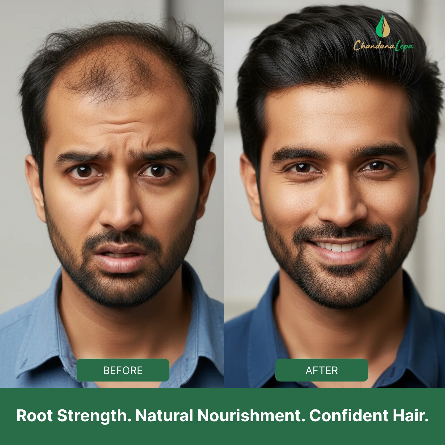 Chandana Lepa Hair Oil Elixir for Men - Image 10